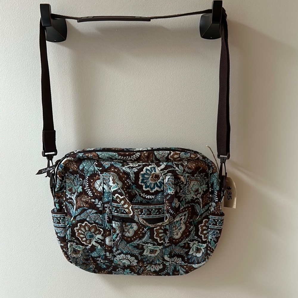 Vera Bradley Java Blue Laptop Bag